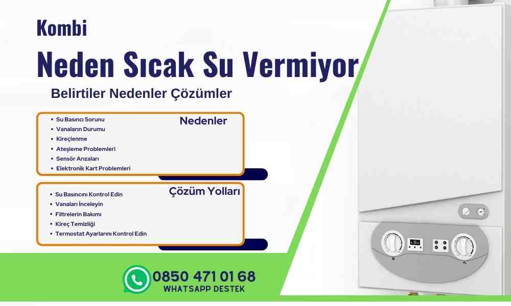 ECA Kombi Sıcak Su vermiyor